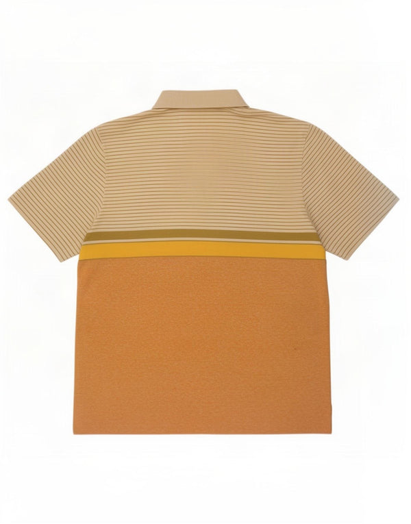 Ragno Polo para hombre UK 40 Medium Multicolor Pinstripe