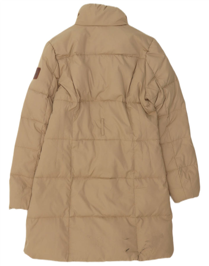 Puffa Abrigo acolchado para mujer UK 44 Poliéster beige medio