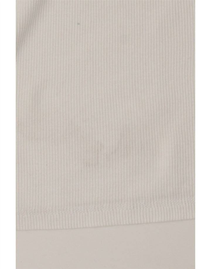 Max & Co. Top corto sin mangas para mujer UK 4 XS Blanco