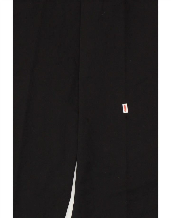 IZOD Mens Straight Chino Trousers W38 L32 Black Polyester Vintage Izod and Second-Hand Izod from Messina Hembry 