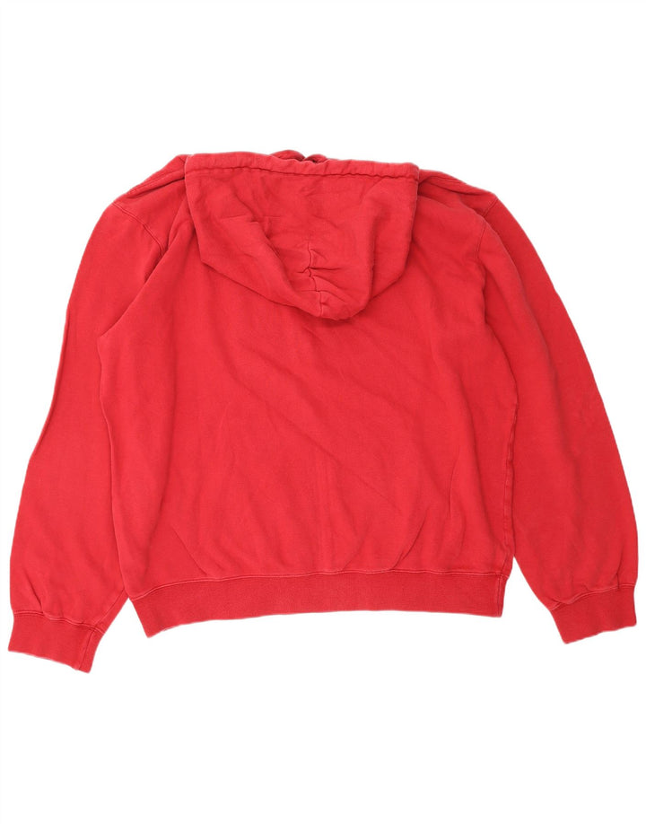 CHAMPION Sudadera con capucha gráfica para hombre XL Algodón rojo