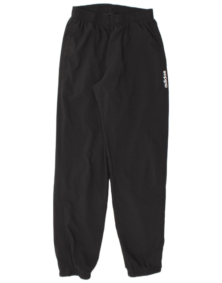 ADIDAS Hombre Chándal Pantalones Joggers Pequeño Negro Poliéster