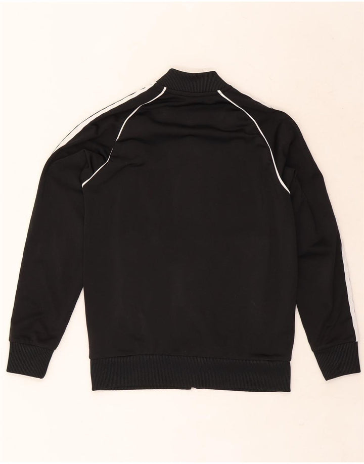 Adidas Chaqueta de chándal para niño 12-13 años Negro Poliéster