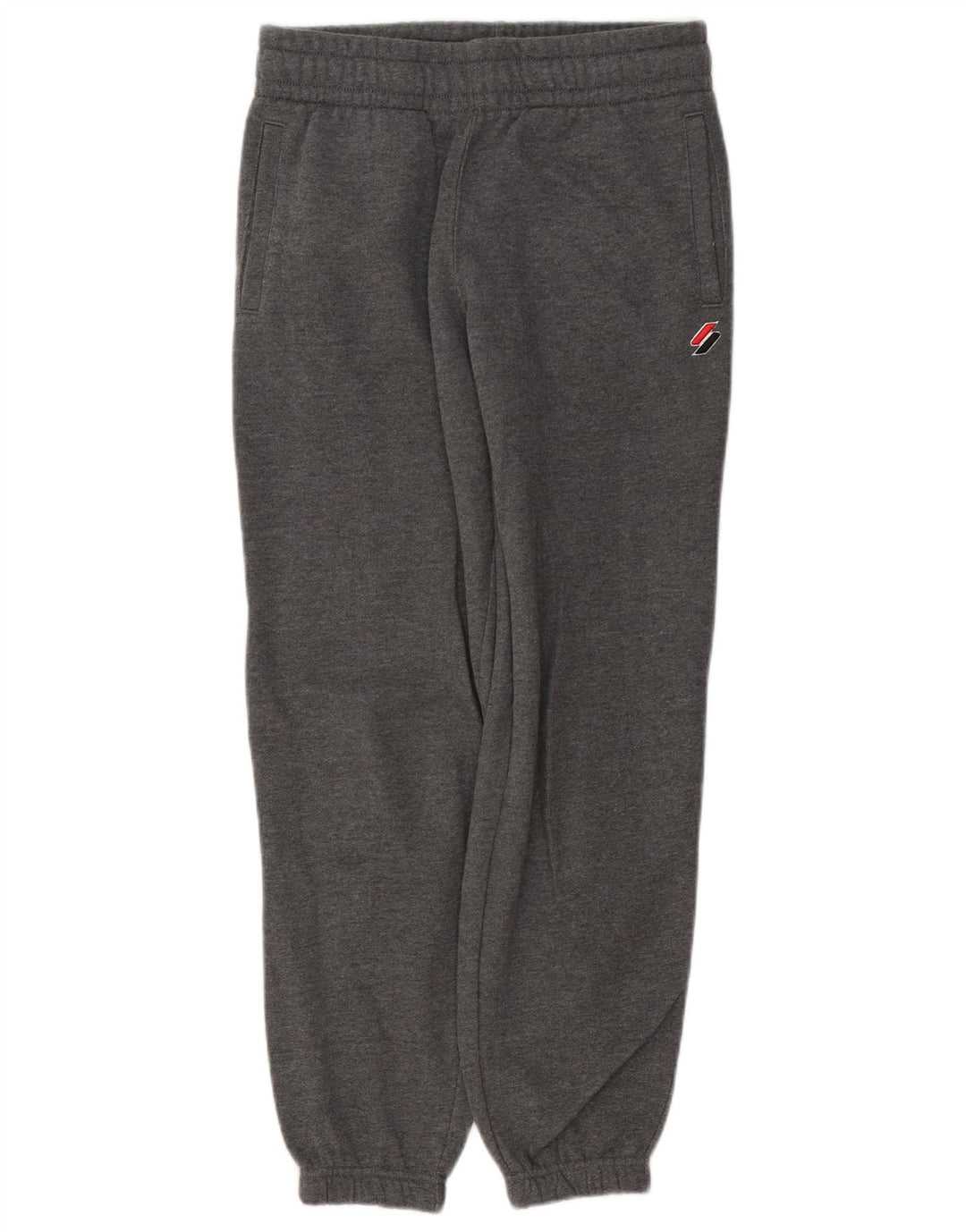 SUPERDRY Pantalones de chándal para mujer Joggers UK 8 Small Grey Cotton