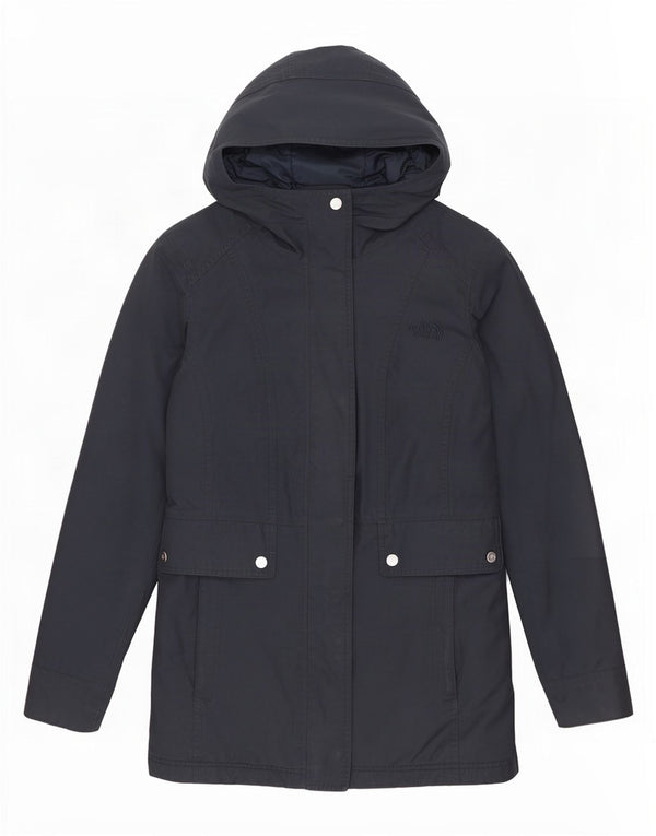 The North Face Chaqueta Parka con Capucha para Mujer UK 10 Small Azul Marino Algodón