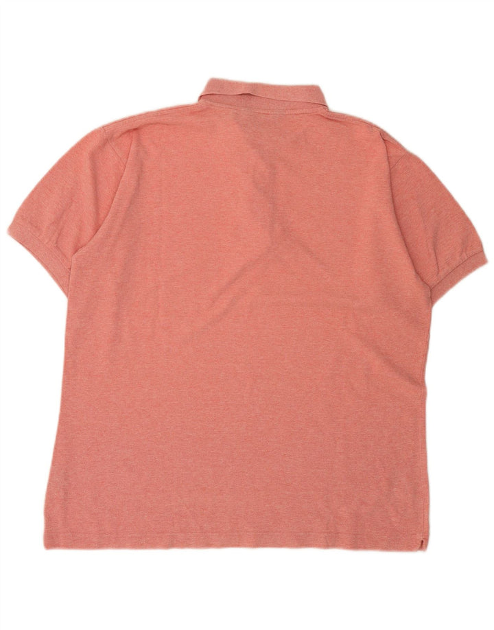 Polo Kappa Hombre Grande Rosa Algodón