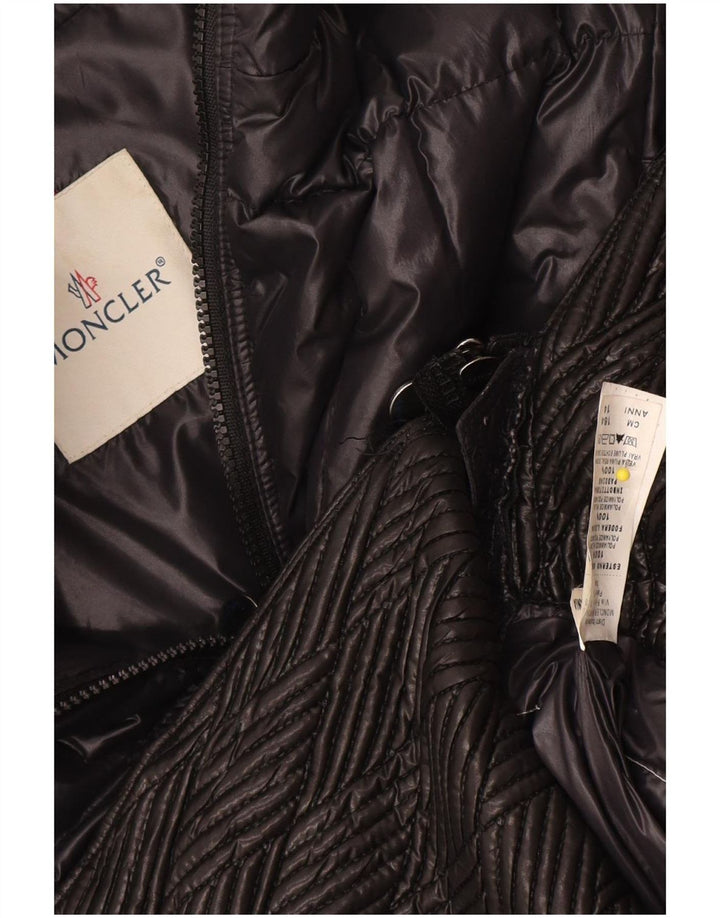 Moncler Abrigo Niña Acolchado 13-14 Años Poliamida Negro