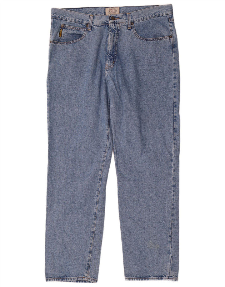 Vaqueros Armani Hombre Rectos W36 L33 Algodón Azul