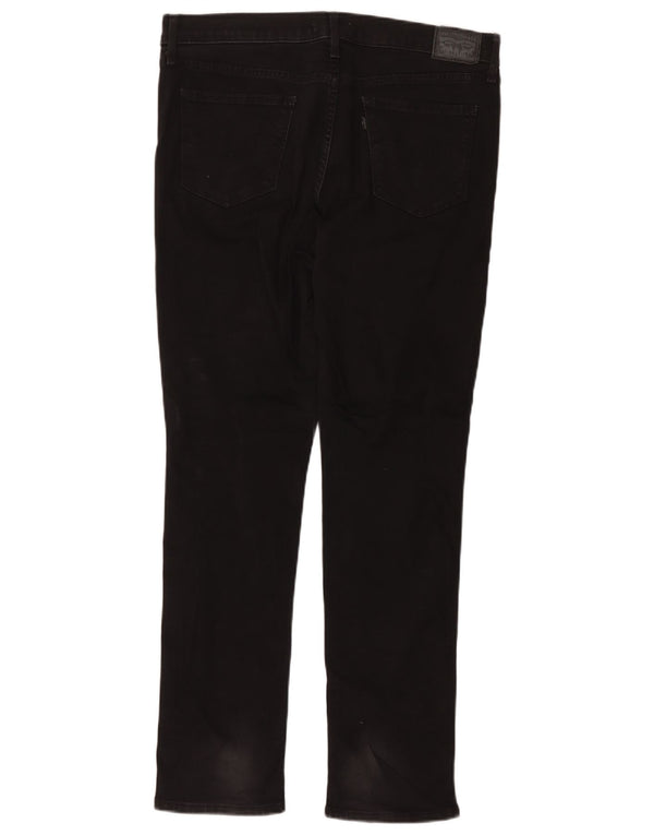 Levi's Mujer 312 Shaping Slim Jeans W32 L30 Algodón Negro