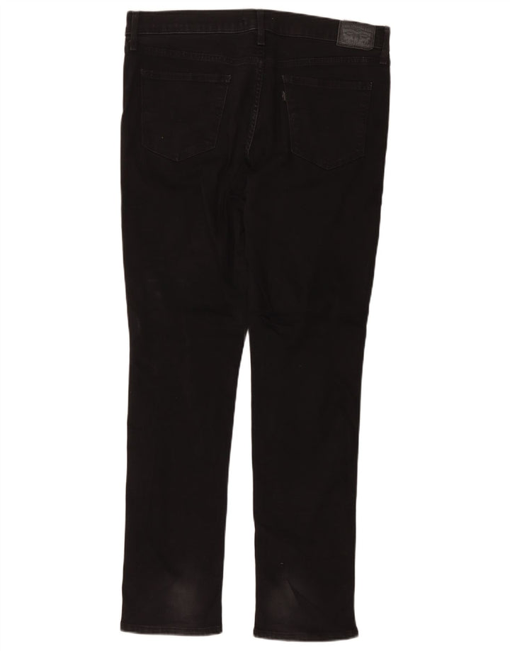 Levi's Mujer 312 Shaping Slim Jeans W32 L30 Algodón Negro