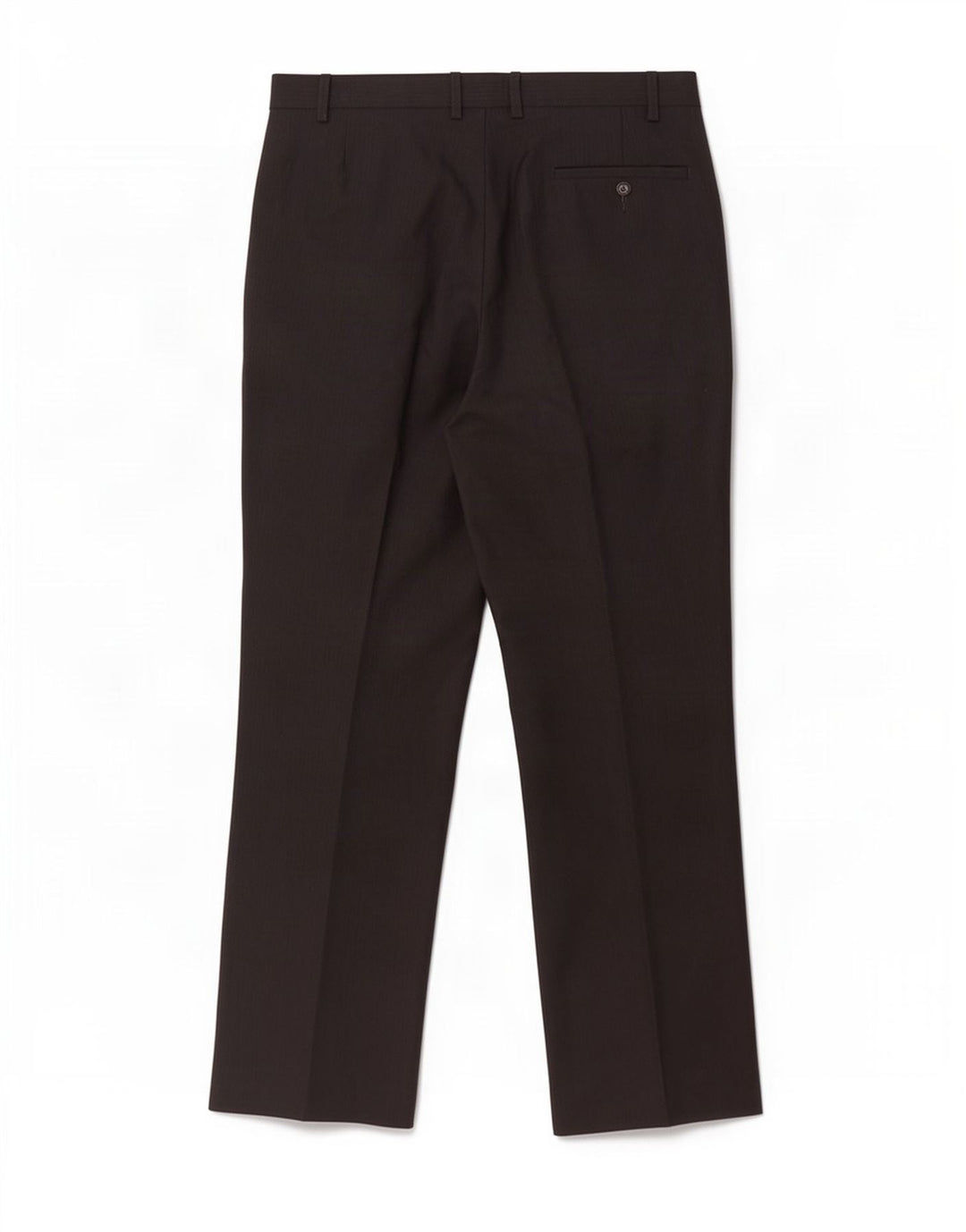 Marks & Spencer Pantalón de traje recto para hombre W38 L33 Poliéster azul marino
