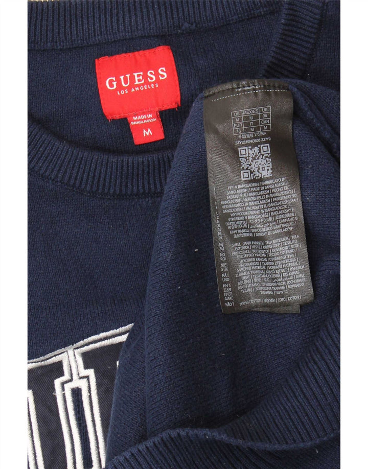 Guess Jersey con cuello redondo y gráfico para hombre