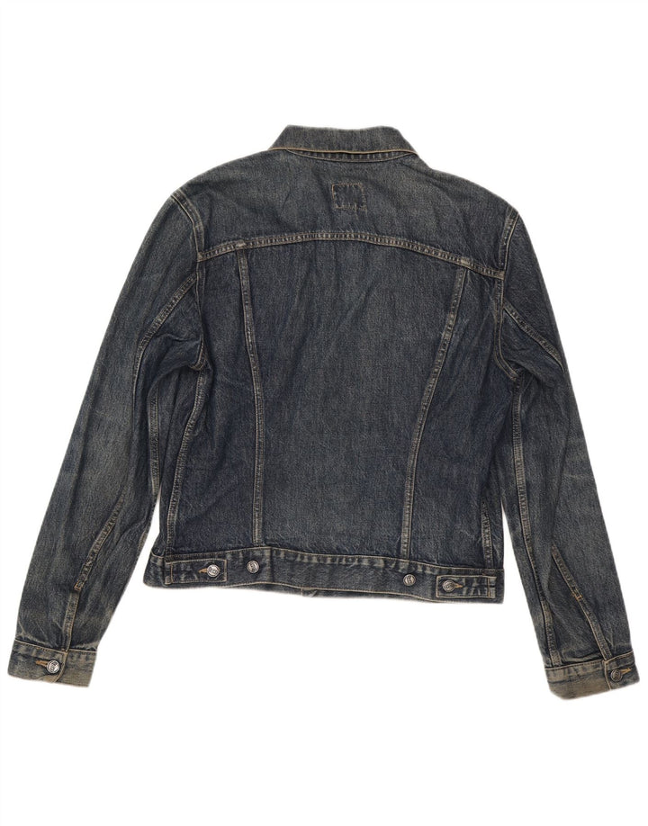 Gas Chaqueta Vaquera Mujer ES 40 XL Algodón Azul