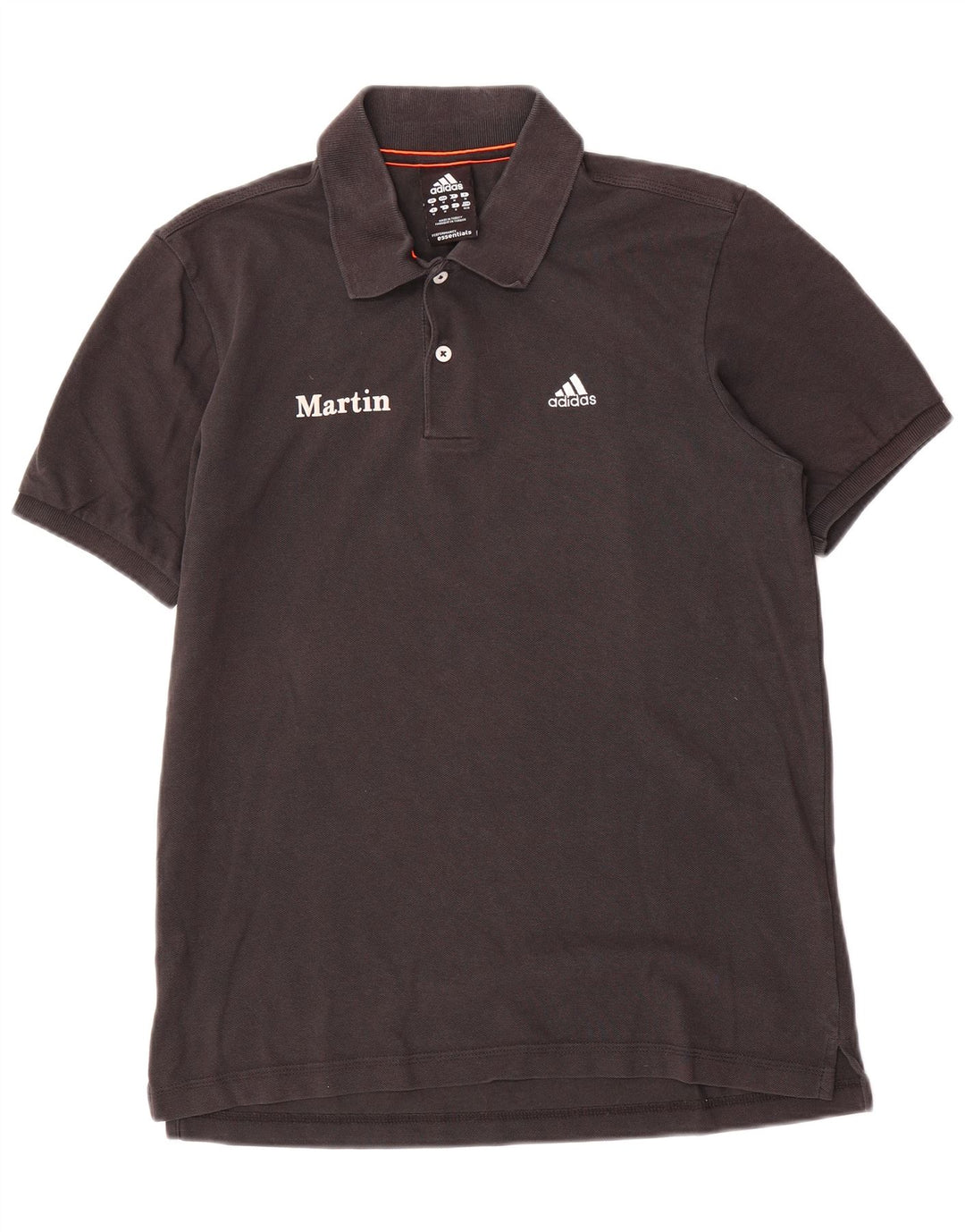 Adidas Polo Martin Graphic para Hombre Algodón Negro Mediano