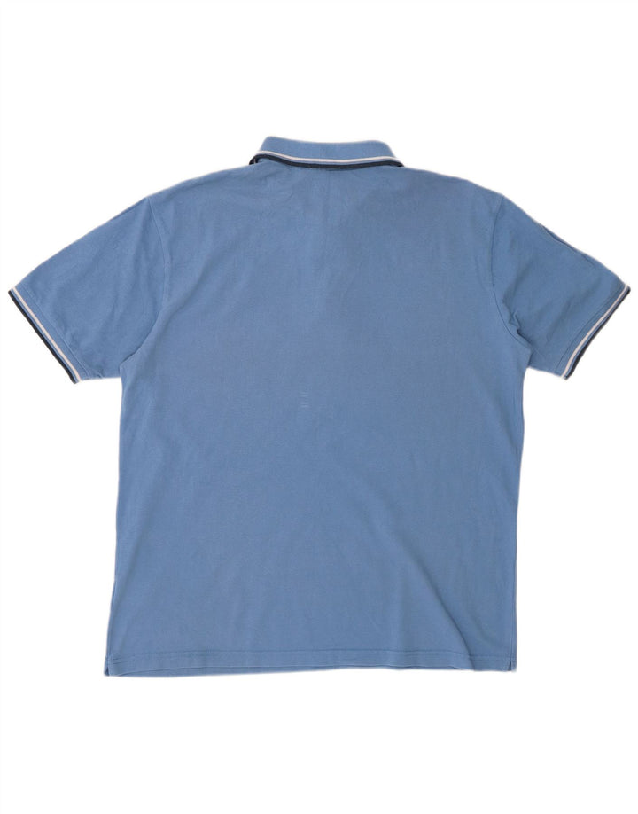 DIADORA Polo Hombre XL Algodón Azul