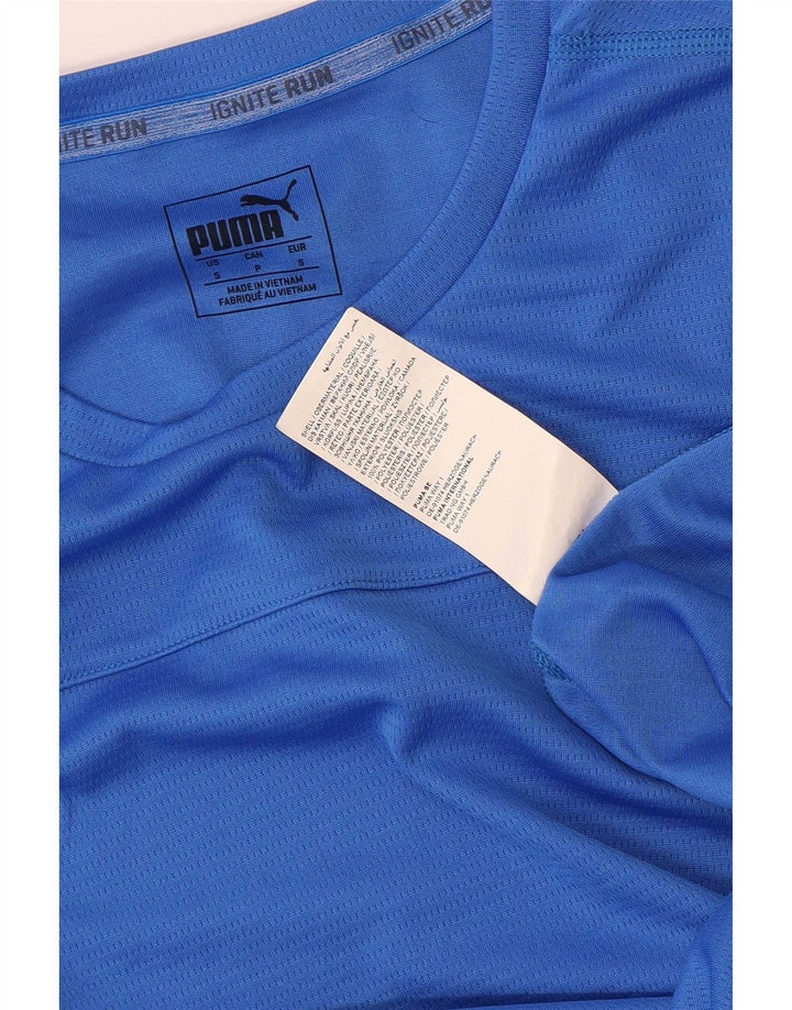 Camiseta Puma Hombre Top Small Azul Poliéster