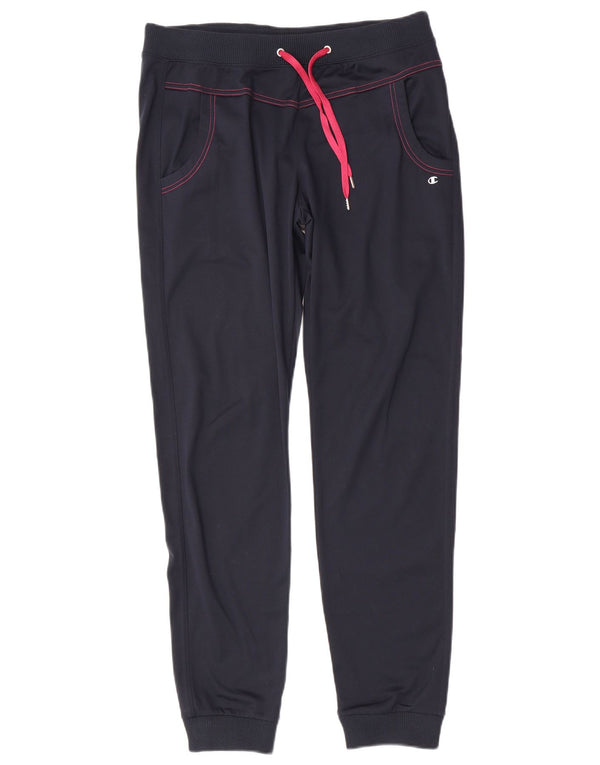 Champion Pantalones de Chándal para Mujer Joggers UK 14 Large Azul Marino