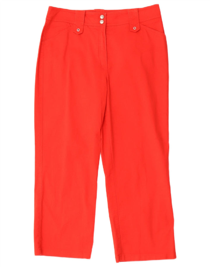 Pantalones cortos rectos para mujer Roxy EU 40 Medium W30 L23 Algodón rojo