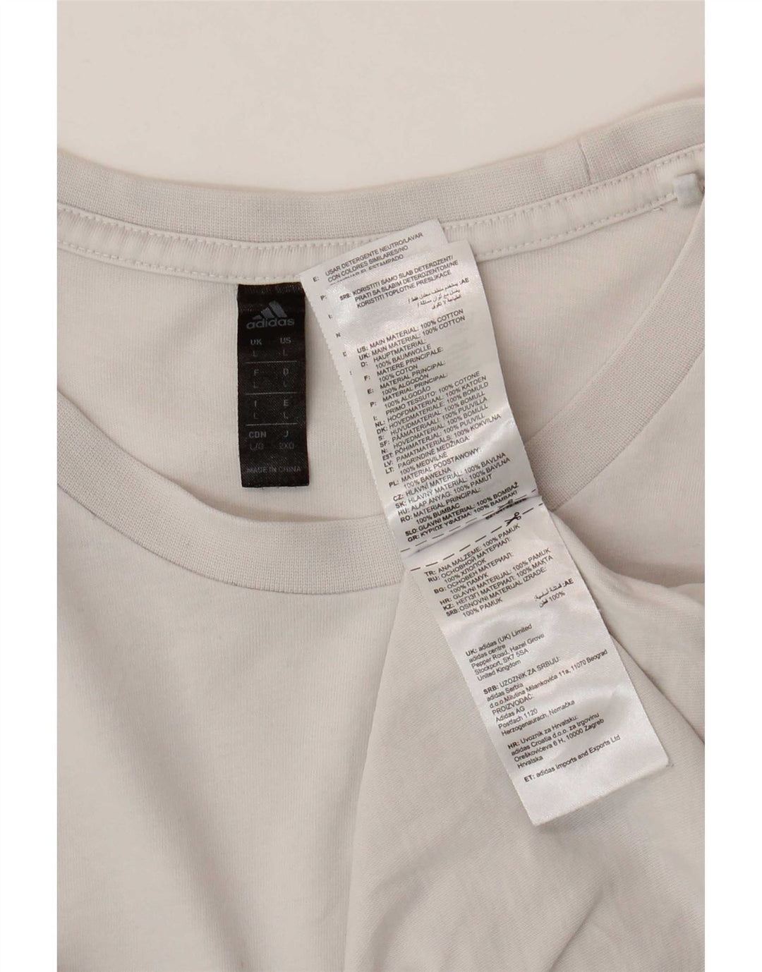 Adidas - Camiseta gráfica para hombre, talla grande, algodón gris