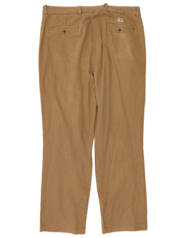 Gant Pantalón chino recto para hombre W36 L30 Algodón beige