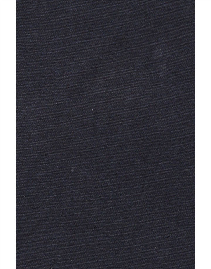 JACK & JONES Jersey de cuello redondo para hombre, jersey de algodón azul marino medio