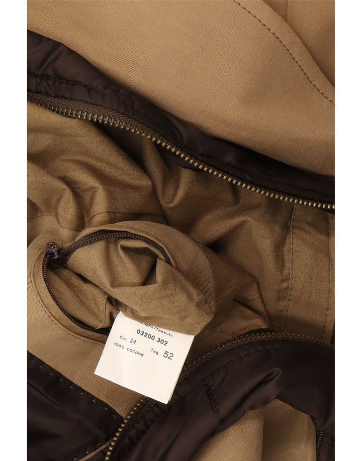 Montecore Chaqueta utilitaria para hombre IT 52 XL Algodón marrón