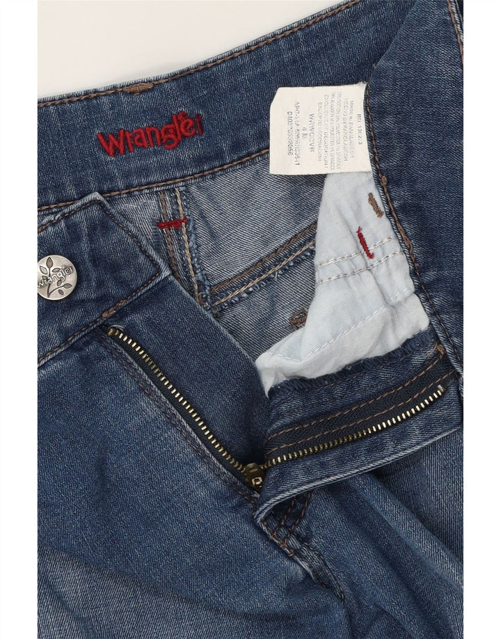 WRANGLER Womens Capri Jeans US 4 Small W30 L18 Blue Cotton Vintage Wrangler and Second-Hand Wrangler from Messina Hembry 