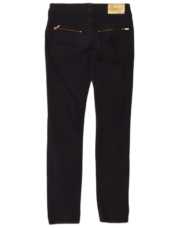 Jeans Armani Mujer Slim W27 L30 Azul Marino Algodón