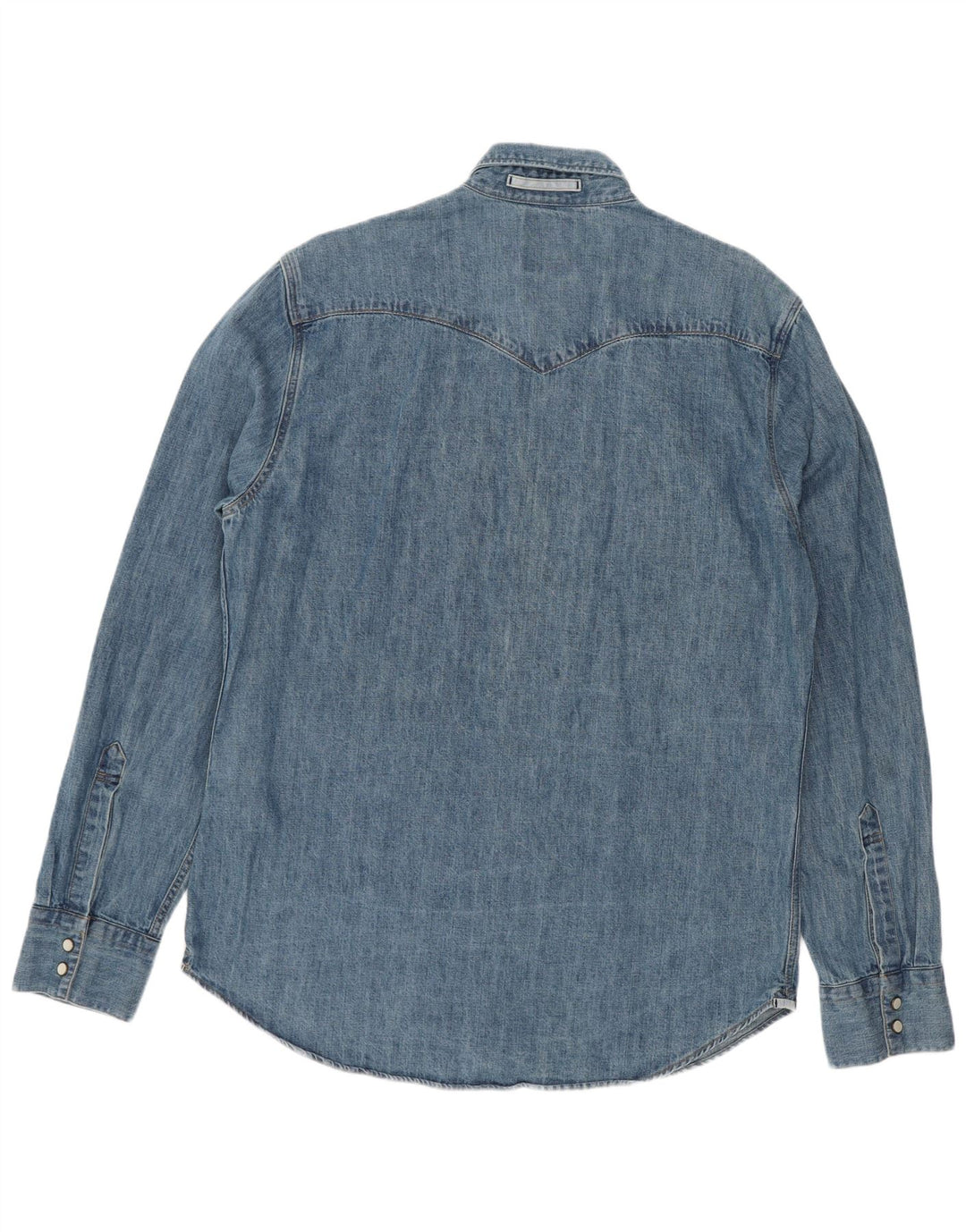 Levi's Camisa vaquera slim fit de algodón azul grande para hombre