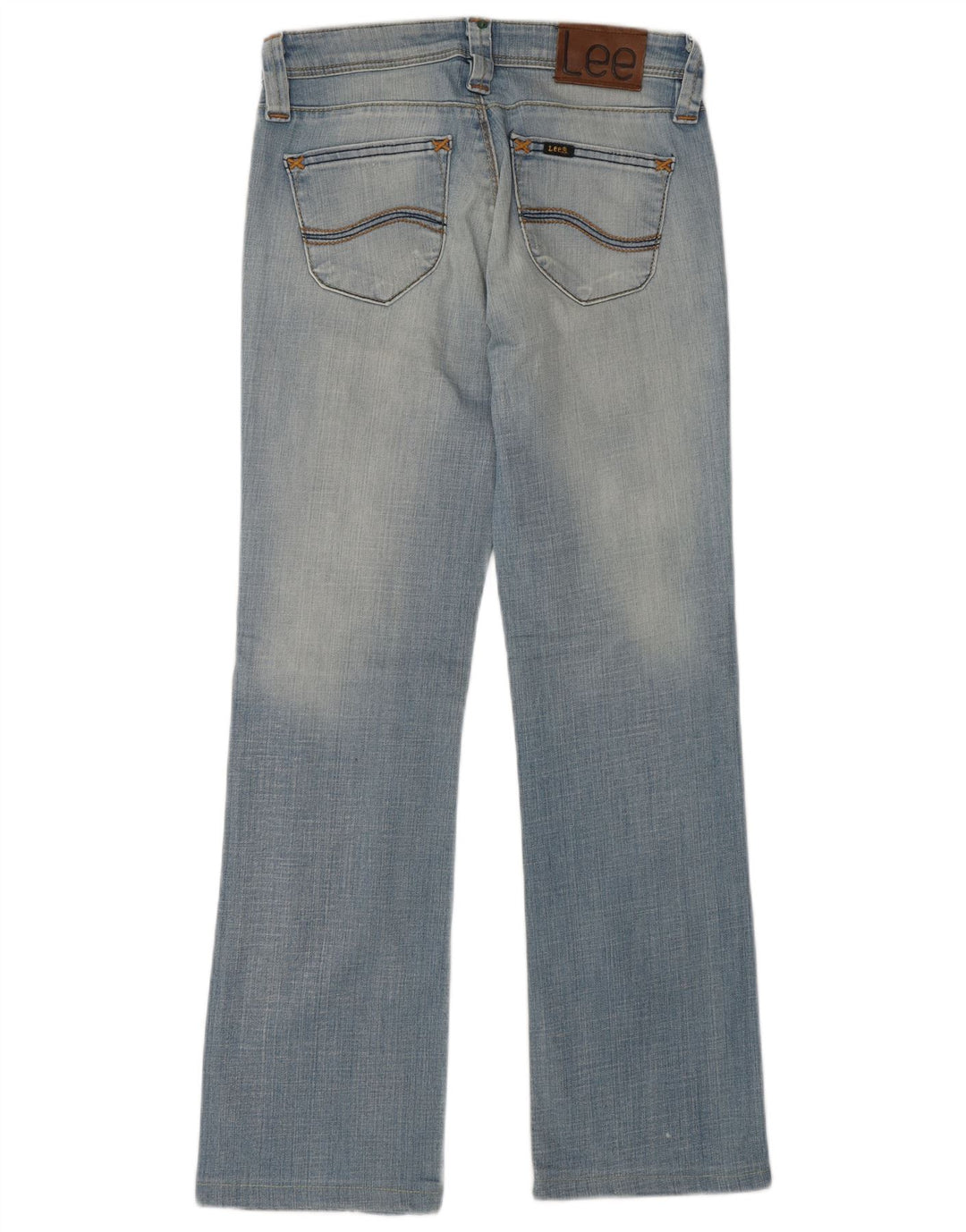 Vaqueros rectos Jinx para mujer LEE W27 L30 Algodón azul