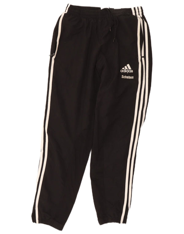 Adidas Pantalones de chándal para hombre Joggers UK 36/38 Small Negro Poliéster