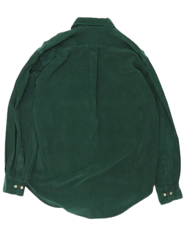Camisa De Pana Balloon Hombre Algodón Verde Medio