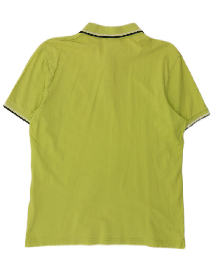 DIADORA Polo Hombre Algodón Verde Grande