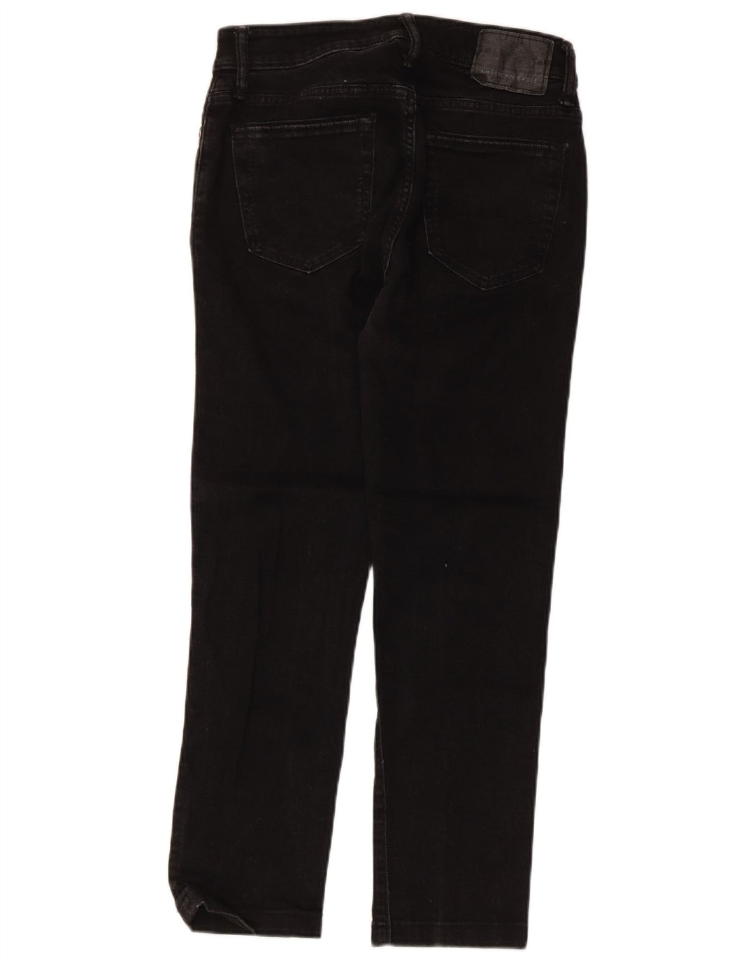 Vaqueros American Eagle Cortos Para Mujer W30 L26 Algodón Negro