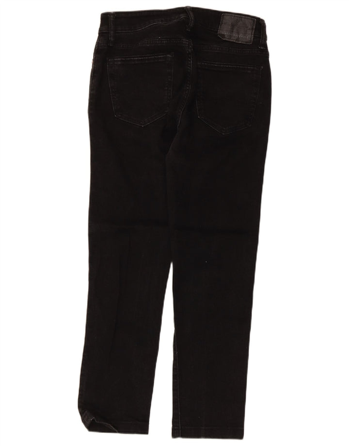 Vaqueros American Eagle Cortos Para Mujer W30 L26 Algodón Negro