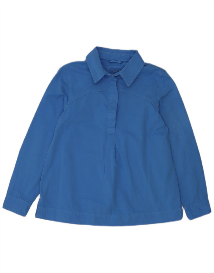 Joules Camisa tipo jersey extragrande para mujer UK 10 Small Algodón azul