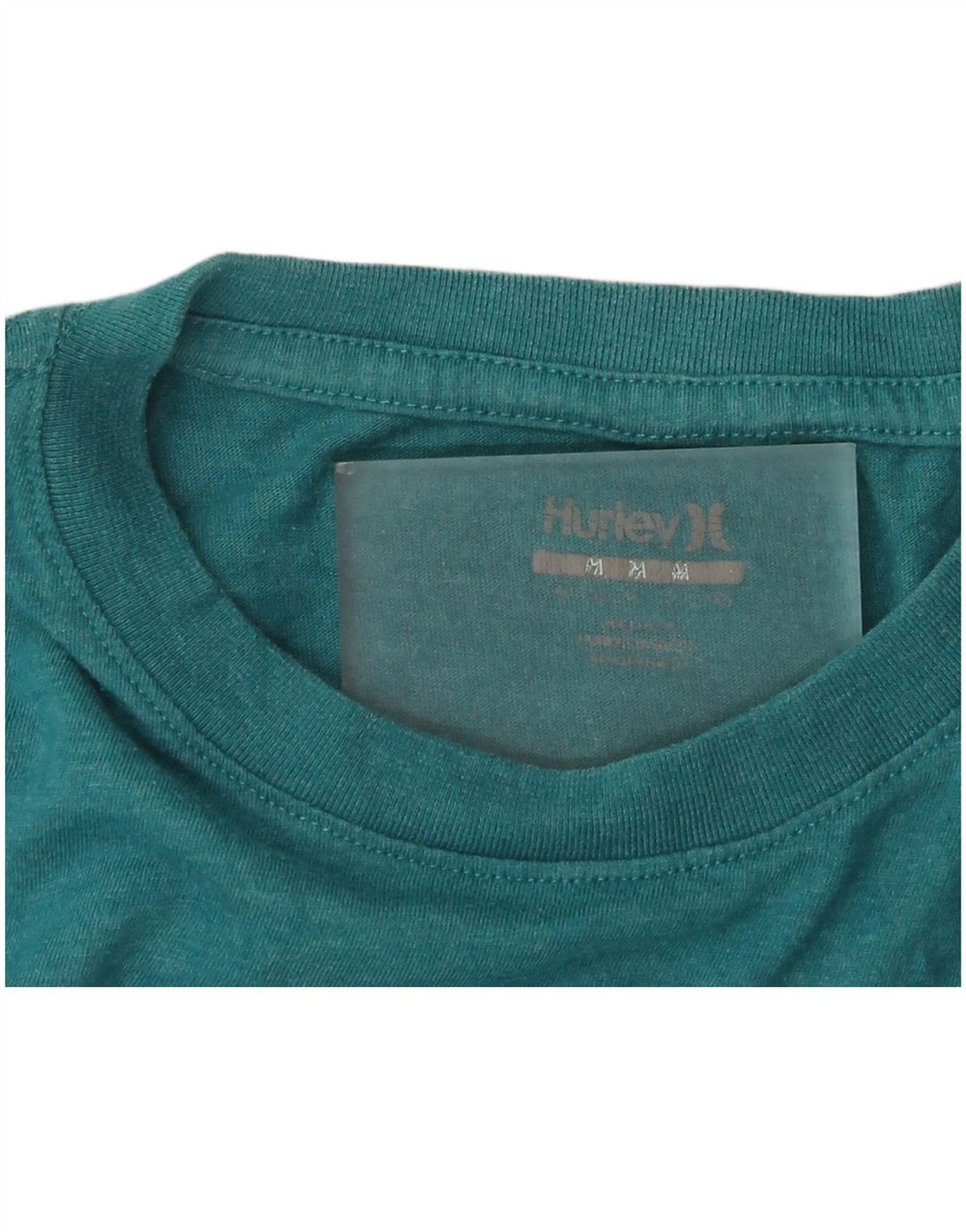 Hurley Camiseta gráfica para niño 11-12 años Verde Medio
