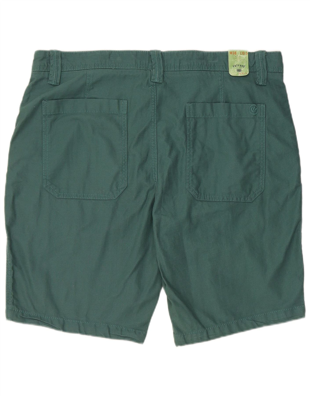 FAT FACE Pantalones cortos chinos para hombre W38 XL Algodón verde