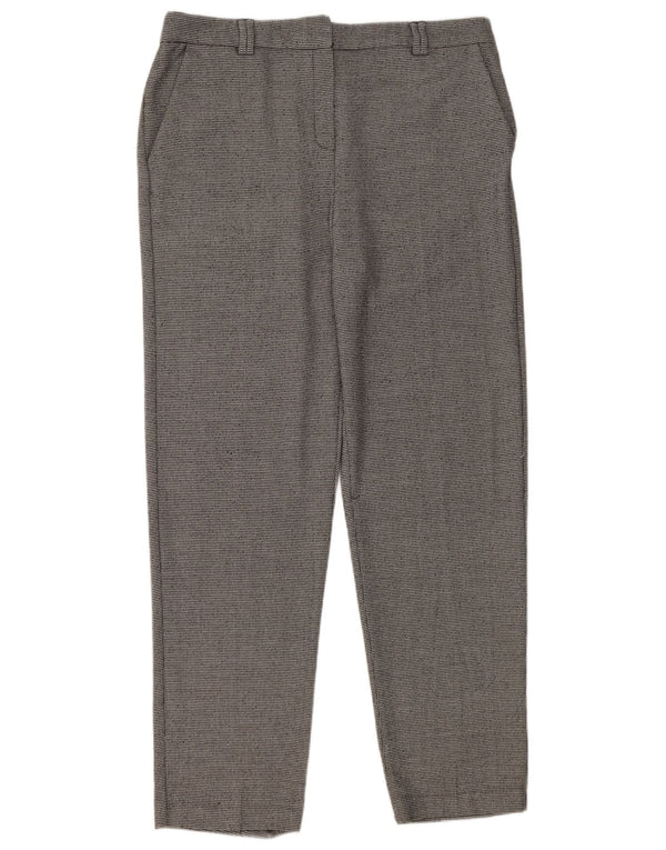 Marks & Spencer Pantalones de traje para mujer UK 40 Large W36 L31 Gris Geométrico