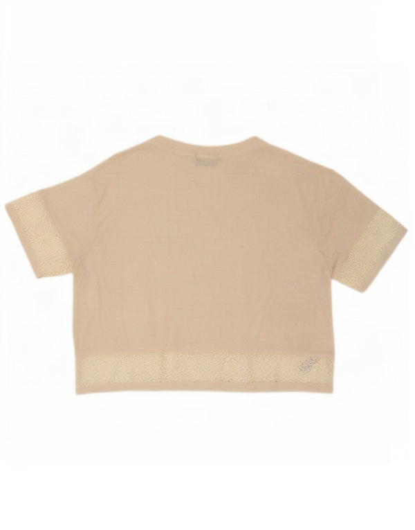 Marks & Spencer Camiseta extragrande para mujer UK 46 Large Beige Linen