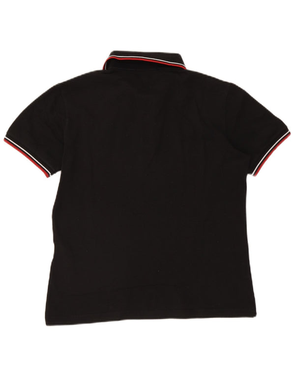 Polo Fred Perry Hombre Pequeño Algodón A Rayas Negro