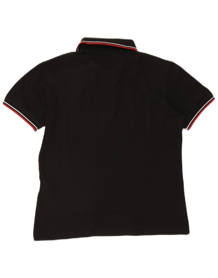 Polo Fred Perry Hombre Pequeño Algodón A Rayas Negro