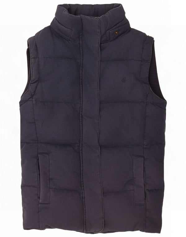 Chaleco acolchado para mujer Jack Wills UK 10 Small Azul marino