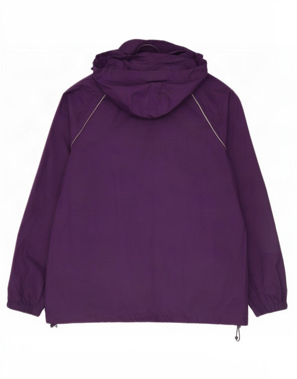 Chaqueta impermeable con capucha para mujer Mountain Warehouse UK 44 Large Nylon morado