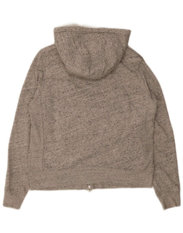 Abercrombie & Fitch Suéter con capucha Sherpa Zip para mujer UK 46 Grande Gris