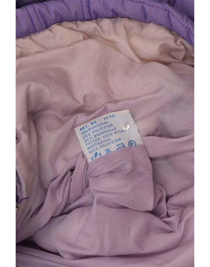 Univers Abrigo acolchado para mujer EU 42 Poliéster morado grande
