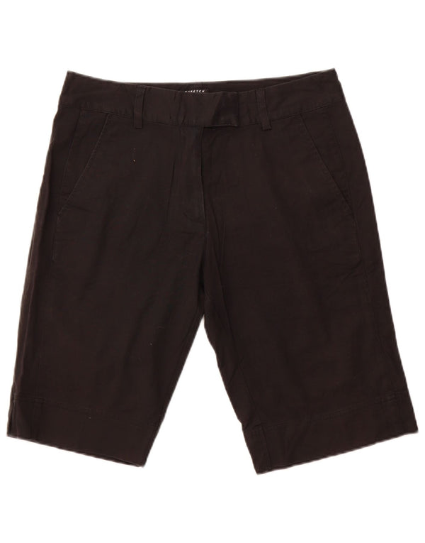 Adidas Bermudas para mujer US 8 Medium W32 Algodón negro