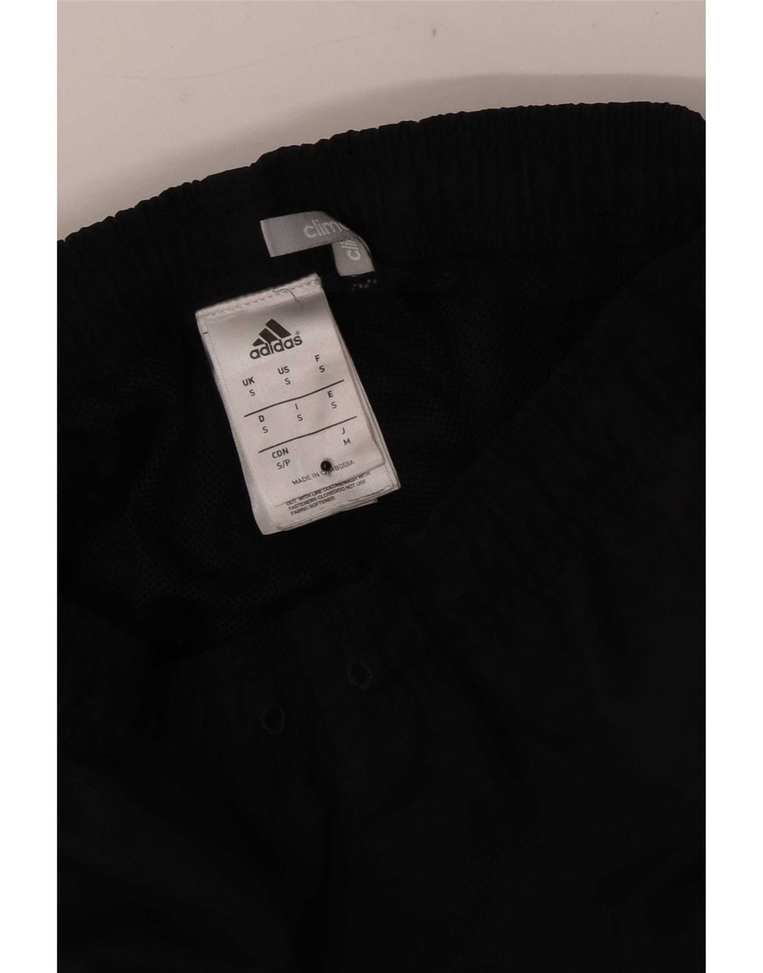 Adidas Mens Climalite Cargo Chándal Pantalones Joggers Pequeño Negro