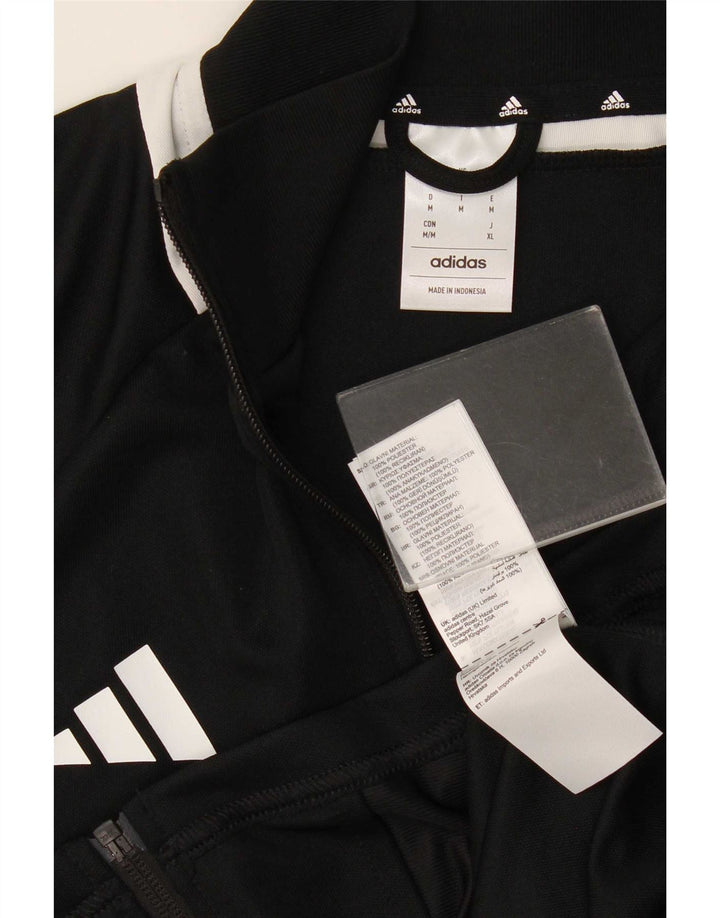 Adidas Hombre Aeroready Chándal Top Chaqueta Mediano Negro Poliéster
