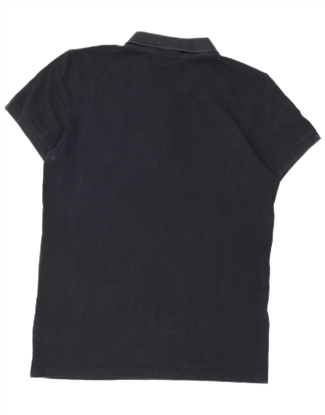 Polo Adidas Hombre Algodón Negro Mediano